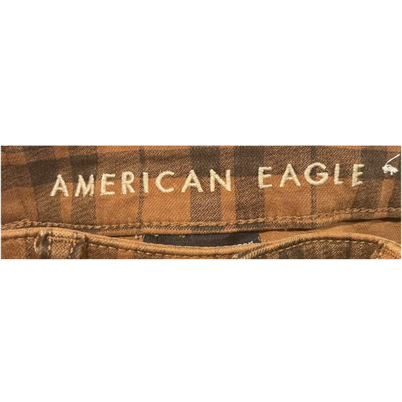 AMERICAN EAGLE Super Hi-Rise Brown Jegging - Picture 5 of 7